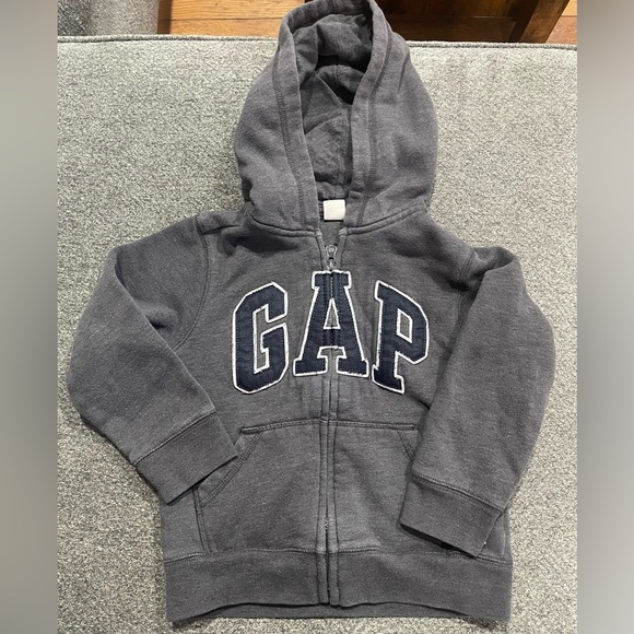 GAP Kids Gray Hoodie 5 years Toddler - Picture 1 of 4